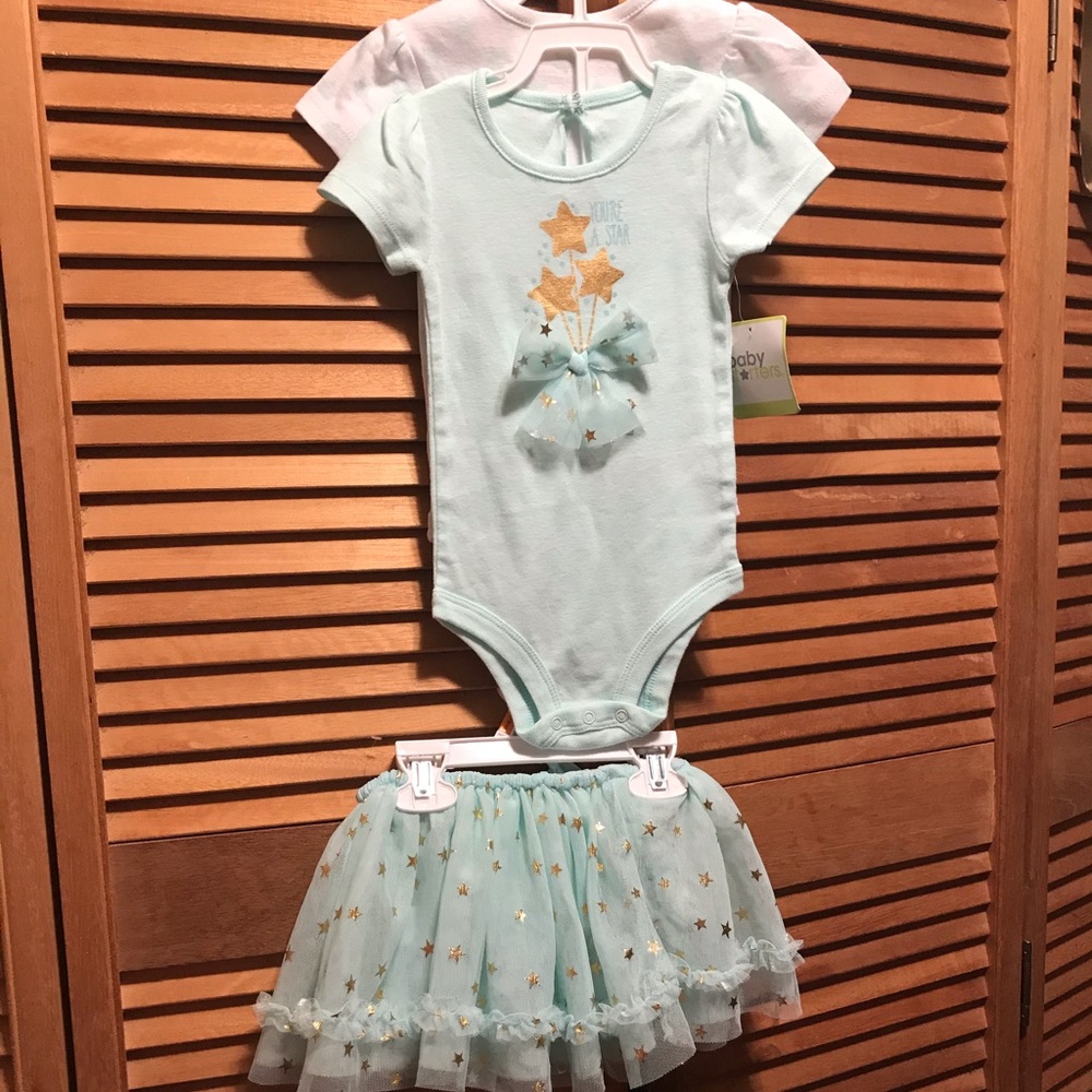 Baby Starters Lime Green 3pc Set
